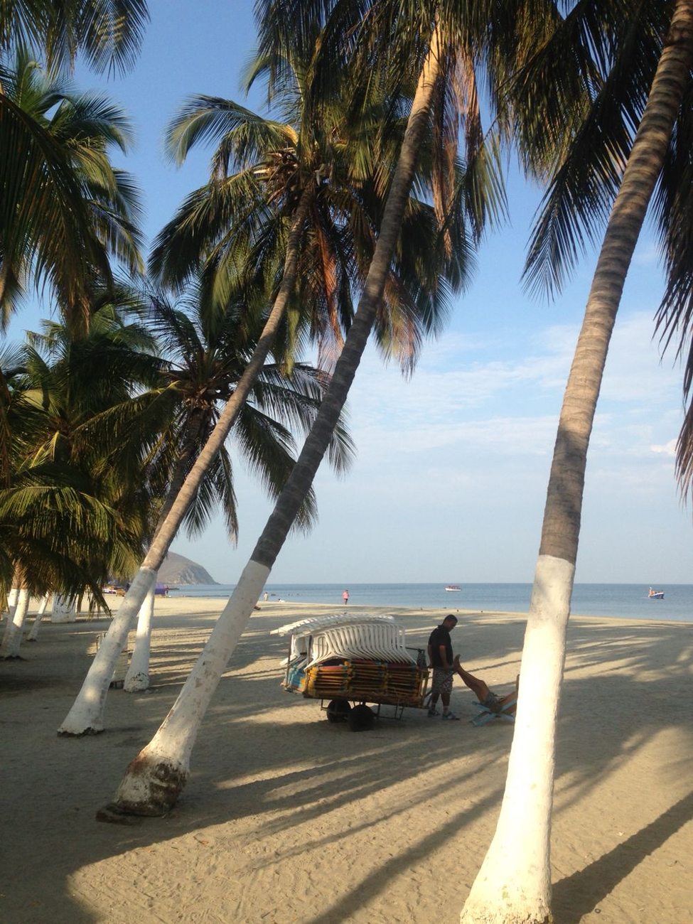 Playa al amanecer